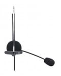 Pikkukuva 5 / 6: MANHATTAN Mono USB-kuulokkeet, ympyrämuotoilu (Over-Ear), yksipuolinen korvakuppi, langallinen, USB-A-liitin, integroitu äänenvoimakkuuden säätö, sääd