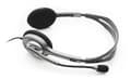 Miniatyrbillede 3 af 4: Logitech H111 Stereo Headset Øretelefoner Kablet Pandebånd Office/Call Center Grå (981-000612)
