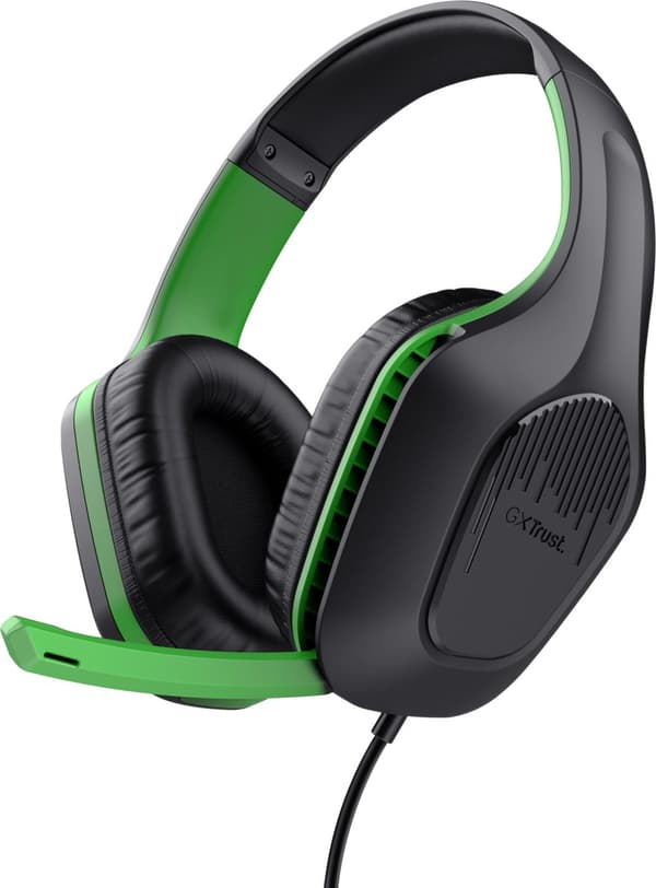 Trust GXT 415X Zirox - Wired Gaming Headset - Velegnet til Xbox - Stereo - Grøn