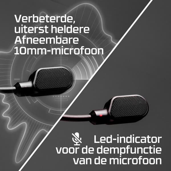 HyperX Cloud 3 - Kuulokkeet - ympyrä - langallinen - USB, 3,5 mm pistoke - musta, punainen