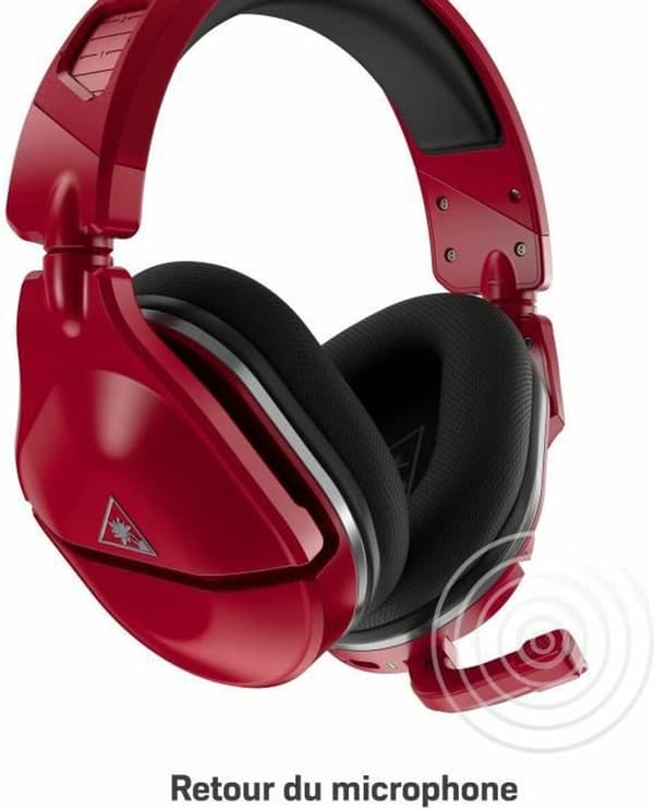 Turtle Beach Stealth 600 Gen2 MAX - Gaming headset - Rød - Xbox, PS5, PS4, PC & Switch