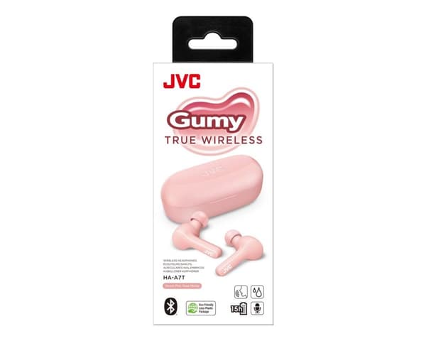 JVC HA-A7T-P hörlurar Trådbundna in-ear samtal/musik Micro-USB Bluetooth Pink (HAA-7TPNU)