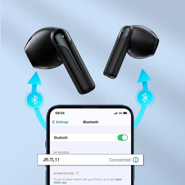 Joyroom TWS Bluetooth 5.3 Trådlös Hörlurar - Svart