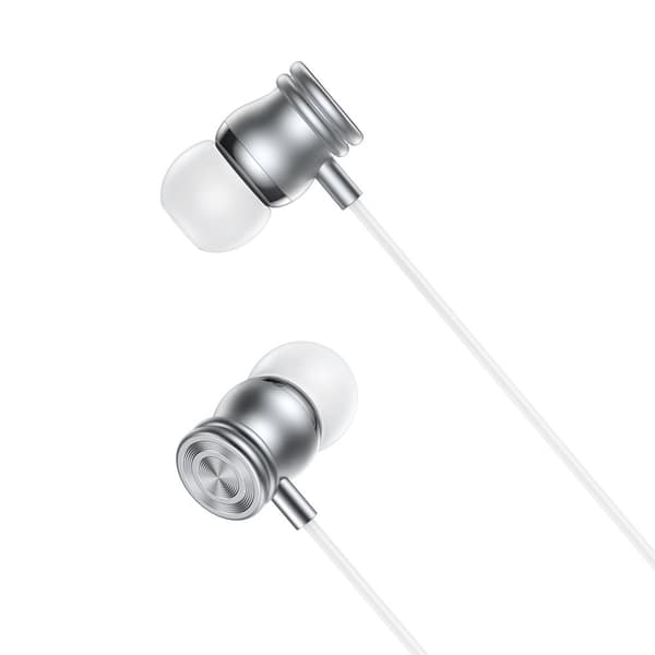 XO Hörlurar In-Ear Metallic Silver USB C