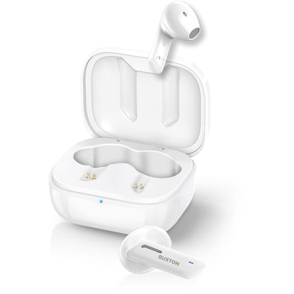 BUXTON True Wireless In Ear Hörlurar med IPX4 Vit