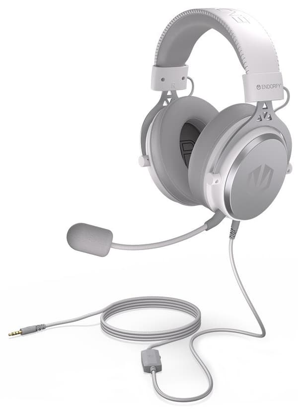 Gaming Earphone ENDORFY Viro Plus 7.1 USB - Onyx White