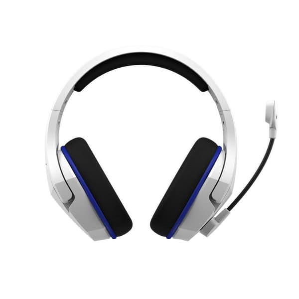 HyperX Cloud Stinger Core - Wireless Gaming Headset (White-Blue) - PS5-PS4 (HHSS1C-KB-WT/G)