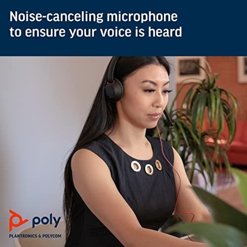 POLY Poly Blackwire C5220 USB-C Headset + Inline-kabel (207586-201)