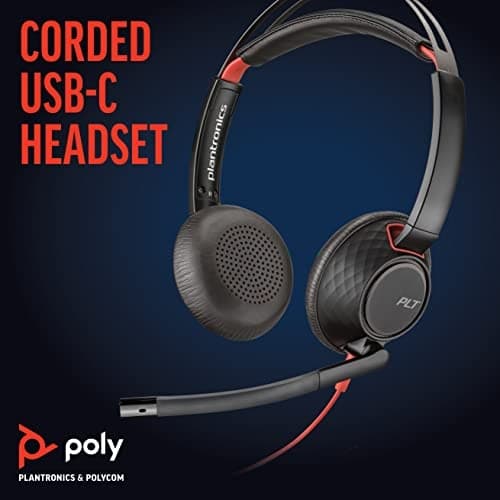 POLY Poly Blackwire C5220 USB-C Headset + Inline-kabel (207586-201)