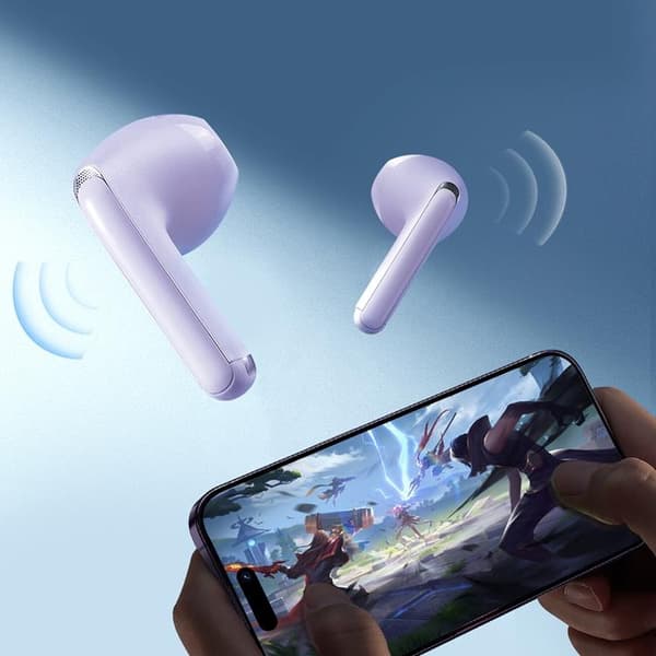 Joyroom Funpods TWS Bluetooth 5.3 Trådlösa Hörlurar - Lila