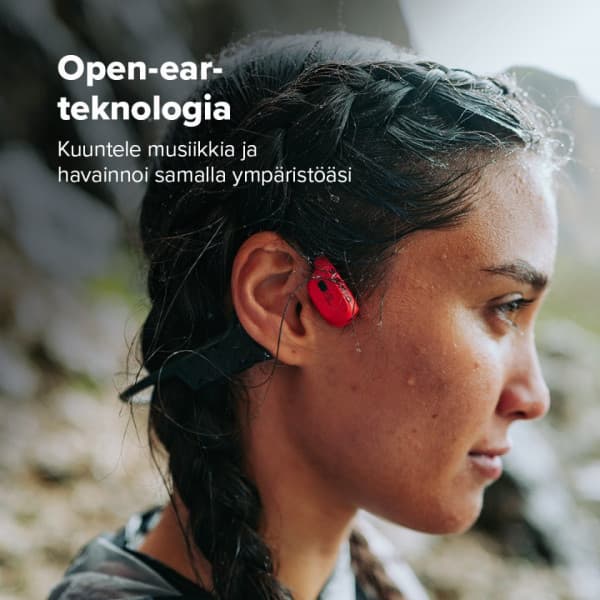 Suunto Wing -åben øre-øretelefoner, sort