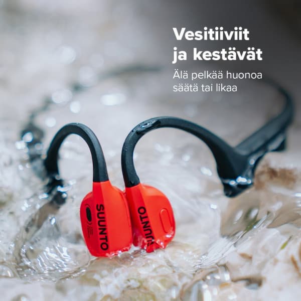 Suunto Wing -åben øre-øretelefoner, sort