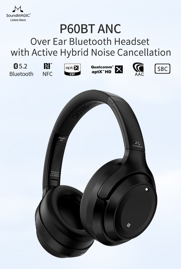 SoundMAGIC P60BT ANC