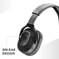 Miniatyrbillede 4 af 6: Music+Sound DEEP Bluetooth-hovedtelefoner sorte on-ear max. 25 timers køretid 1 (60722)