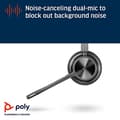 Miniatyrbild 3 av 5: HP Poly Blackwire 4320-M Microsoft Teams certifierade USB-A stereoheadset (77Y98AA)