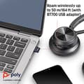 Miniatyrbild 2 av 5: HP Poly Blackwire 4320-M Microsoft Teams certifierade USB-A stereoheadset (77Y98AA)