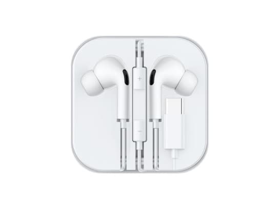 (TYP-C INGÅNG) Stereo In-Ear Hörlurar För Typ-C Audio 1.2M