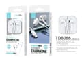 Miniatyrbild 1 av 4: (TYP-C INGÅNG) Stereo In-Ear Hörlurar För Typ-C Audio 1.2M