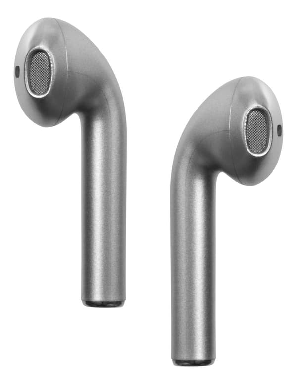 Gadgetmonster TWS Silver Earbuds