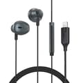 Miniatyrbild 2 av 7: Acefast In-Ear Lightning Hörlurar 1.2m - Svart