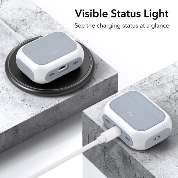 ESR Magsafe Airpods Pro 1/2 Skal Orbit Halolock - Vit