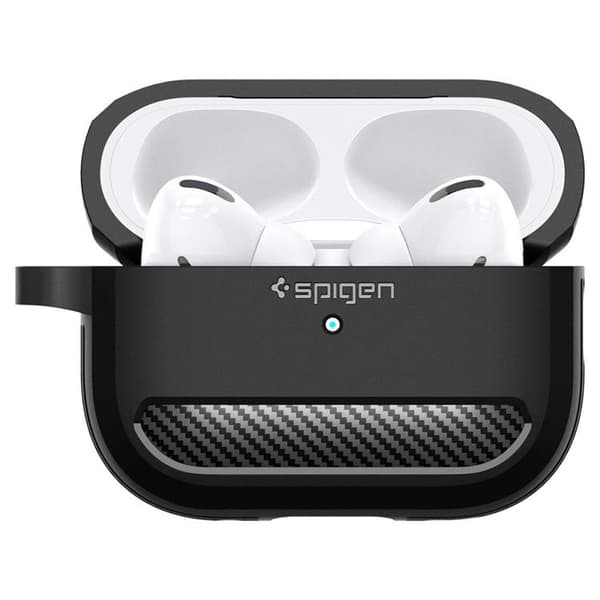 Spigen Airpods Pro 1/2 Skal Rugged Armored - Svart