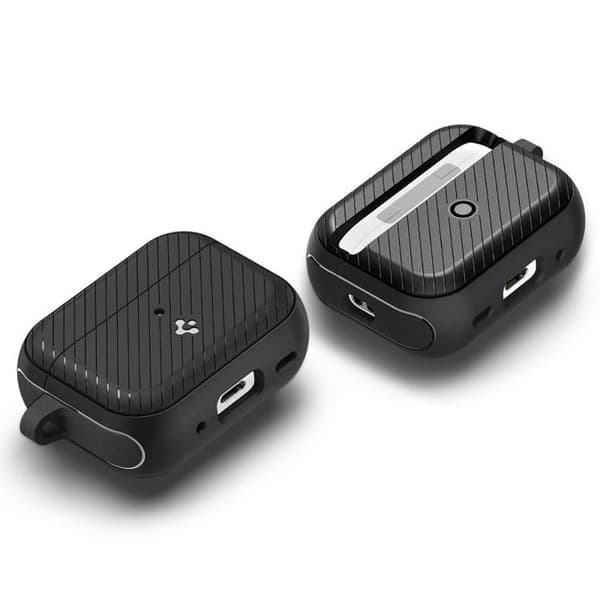 Spigen Airpods Pro 1/2 Skal Rugged Armored - Svart