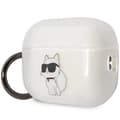 Miniatyrbild 2 av 4: Karl Lagerfeld Airpods Pro 2 Skal Ikonik Choupette - Transparent