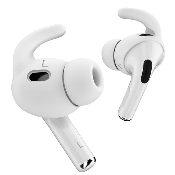 KeyBudz Airpods Pro 2 Skal Earbuddyz - Vit