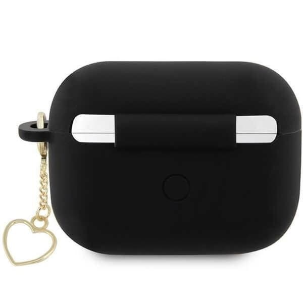 Guess Airpods Pro 2 Skal Charm Heart Collection - Svart