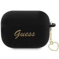 Miniatyrbild 1 av 4: Guess Airpods Pro 2 Skal Charm Heart Collection - Svart