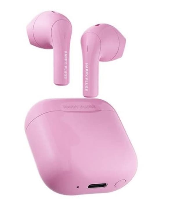Happy Plugs Joy Hörlur In-Ear TWS - Rosa