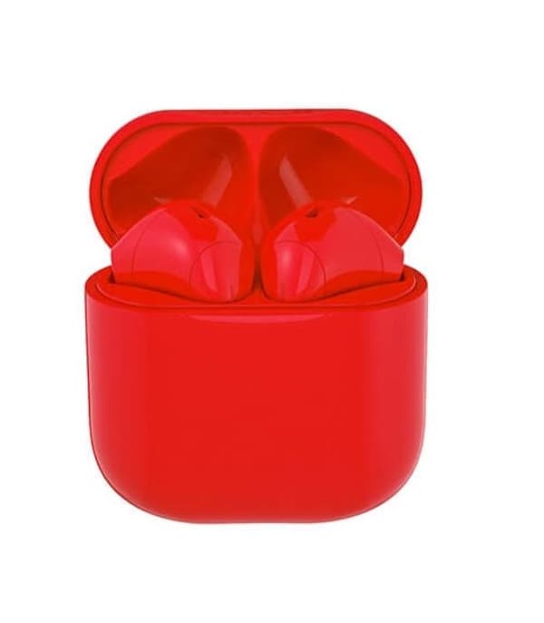 Happy Plugs Joy Hörlur In-Ear TWS - Röd