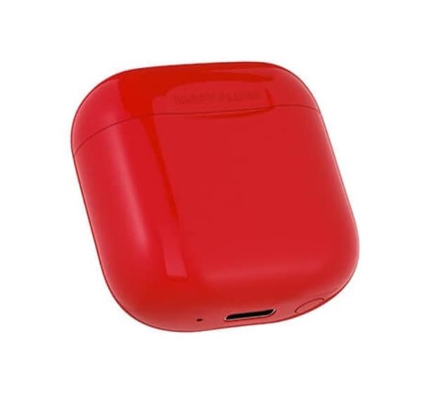 Happy Plugs Joy Hörlur In-Ear TWS - Röd