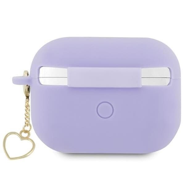 Guess Airpods Pro 2 Skal Charm Heart Collection - Lila