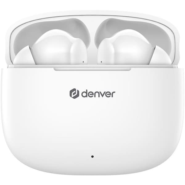 DENVER TWE-48W Trådlös Bluetooth Hörlur med Laddetui