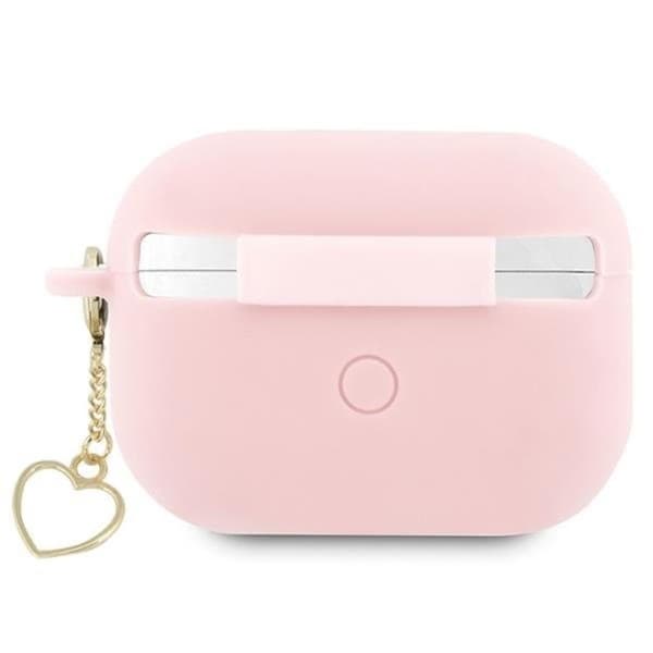 Guess Airpods Pro 2 Skal Charm Heart Collection - Rosa