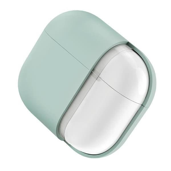 UNIQ AirPods Pro 2 Skal Lino Silikon - Mintgrön