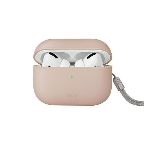 UNIQ AirPods Pro 2 Skal Lino Silikon - Blush Rosa