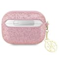 Miniatyrbild 2 av 4: Guess Airpods Pro 2 Skal Glitter Flake Charm - Rosa
