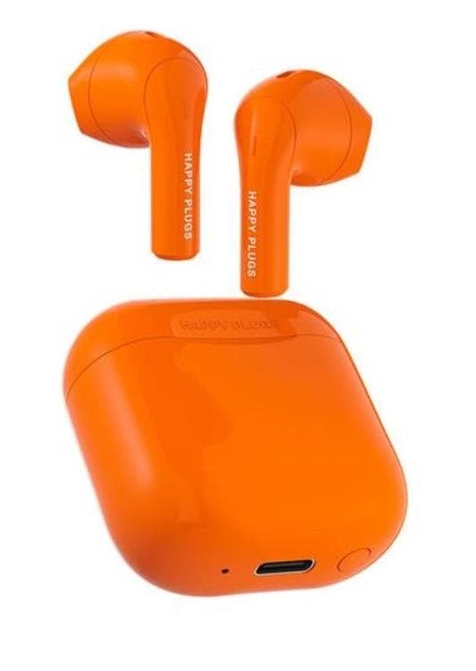 Happy Plugs Joy Hörlur In-Ear TWS - Orange