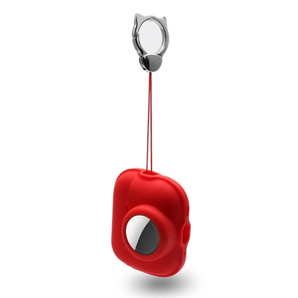 Airpods Pro 2 Skal 2-in-1 AirTag Silikon - Lila