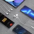Miniatyrbild 5 av 6: Dudao In-Ear Hörlurar med 3.5 mm Minijack Kontakt - Vit
