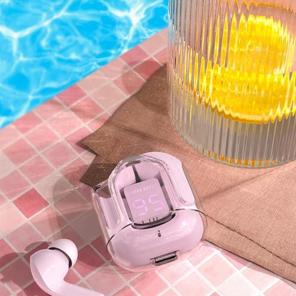 Acefast In-ear Trådlösa Hörlurar TWS Bluetooth - Rosa