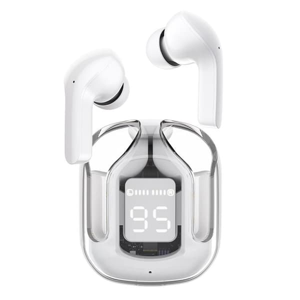 Acefast In-ear Trådlösa Hörlurar TWS Bluetooth - Grå