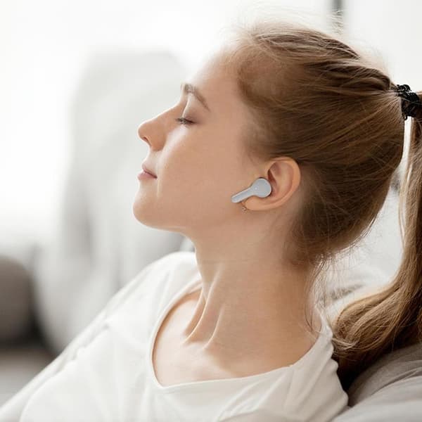Acefast In-ear Trådlösa Hörlurar TWS Bluetooth - Grå