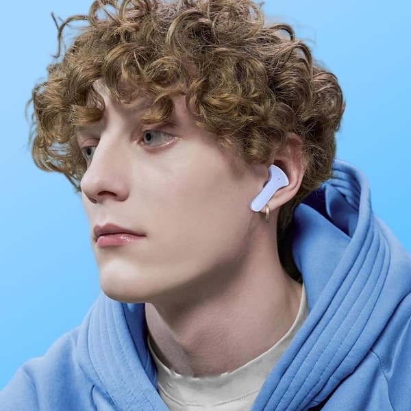 Acefast In-ear Trådlösa Hörlurar TWS Bluetooth - Ljusblå