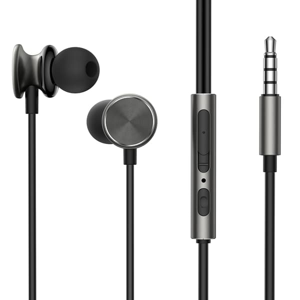 Joyroom Wired Series JR-EW03 Hörlurar med Tråd - Mörkgrå