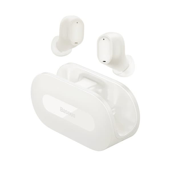 Baseus Bowie EZ10 TWS Bluetooth 5.3 Trådlösa Hörlurar - Vit