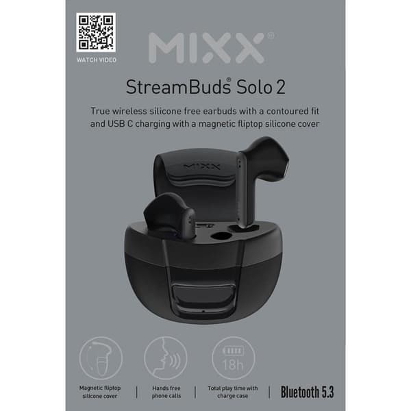 MIXX In-Ear Hörlur Solo 2 TWS - Svart